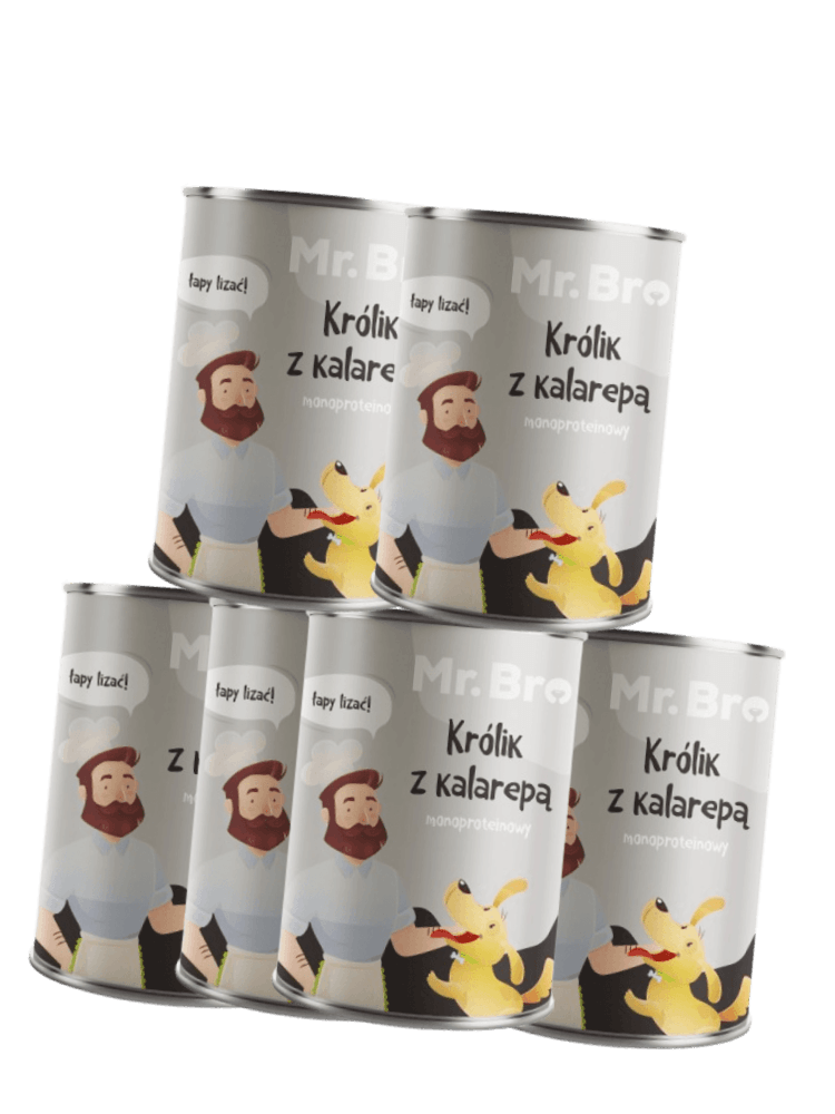 ZESTAW Mokra Karma LIGHT Konina z Cukinią 6x 400 g