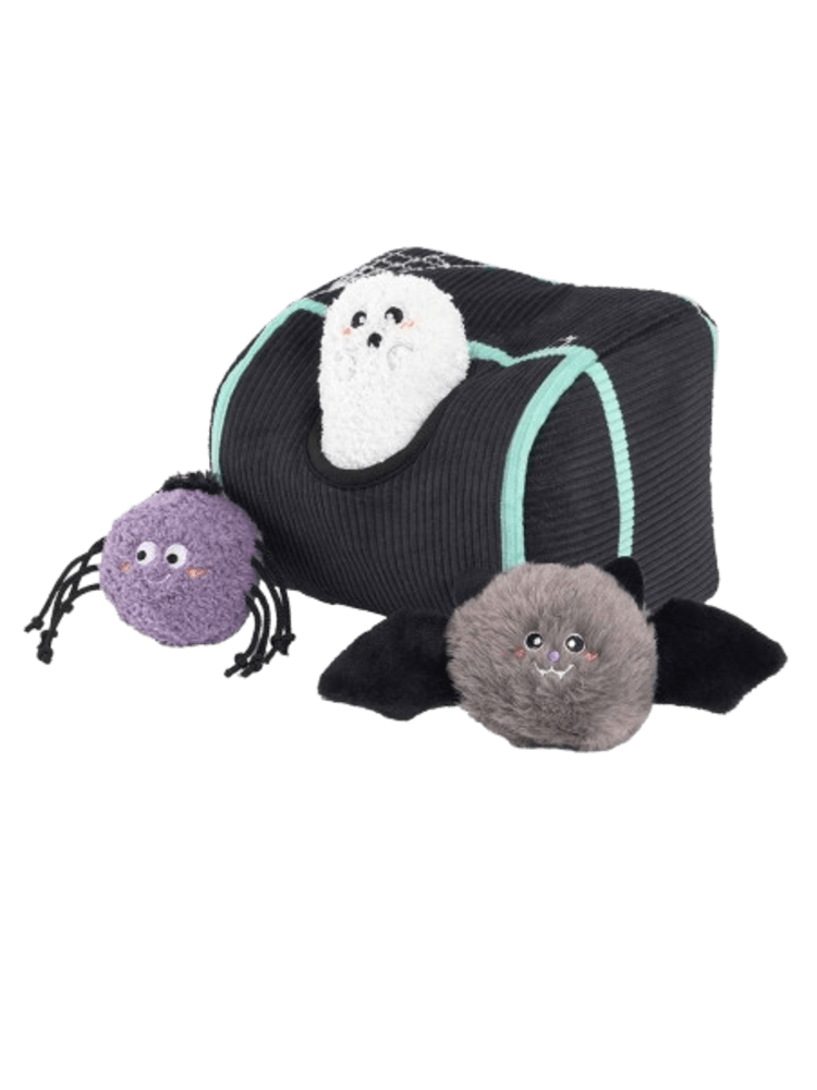 Halloween Coffin Burrow Trumna - Interaktywna Zabawka dla Psa