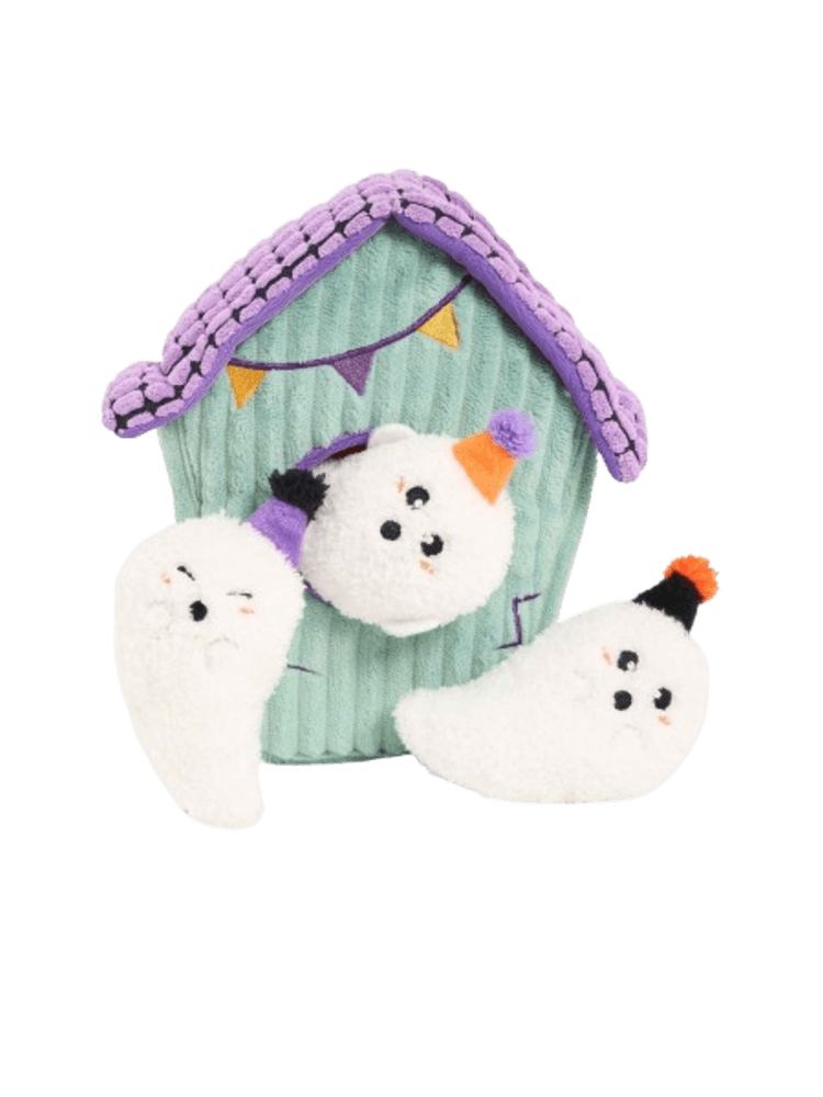 Halloween Haunted House- Nawiedzony Dom - Interaktywna Zabawka dla Psa