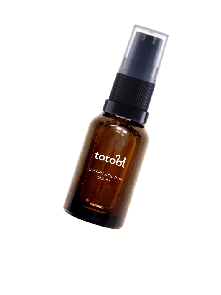 Próbka carelab Overnight Repair Serum – Multipeptydowe serum regenerujące na noc do pielęgnacji skóry i sierści psa i kota, 10 ml