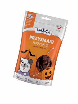 Halloween Przysmaki albo Psikus! - Królik z Maliną 100 g