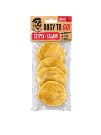 DOGY TO GO! – Czipsy Salami, 4 szt