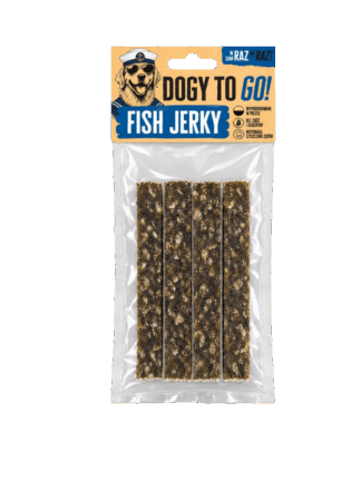DOGY TO GO! – Fish Jerky, 4 szt