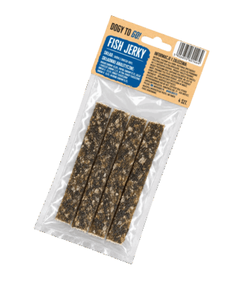 DOGY TO GO! – Fish Jerky, 4 szt