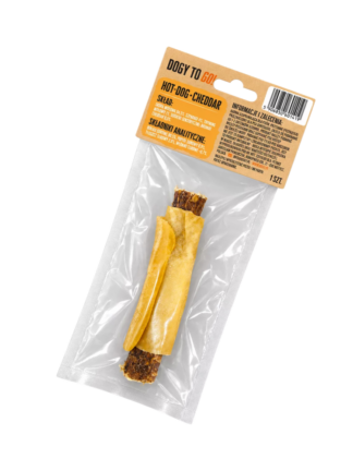 DOGY TO GO! – Hot-Dog Cheddar, 13 cm