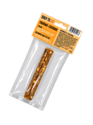 DOGY TO GO! – Parówa Cheddar