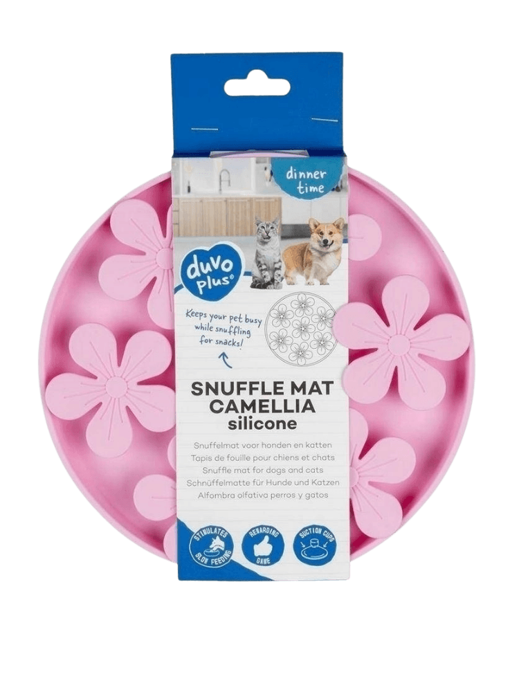 Camellia - Silikonowa Mata do Lizania z Przyssawkami dla Psa i Kota