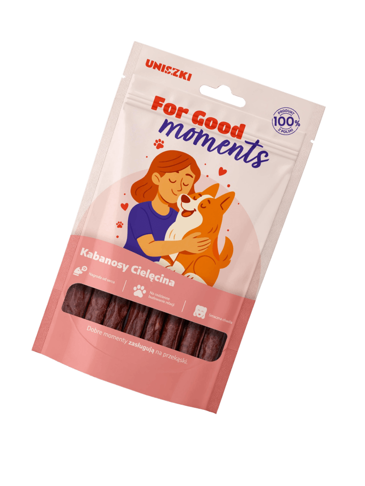 For Good Moments –  Kabanosy z Cielęciny dla Psa 70g