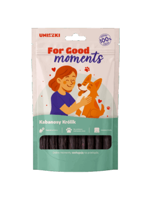 For Good Moments –  Kabanosy z Królik dla Psa 70g