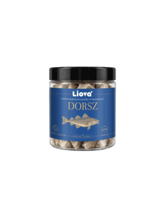 Liofilizowany dorsz kawałki dla psa i kota 40g