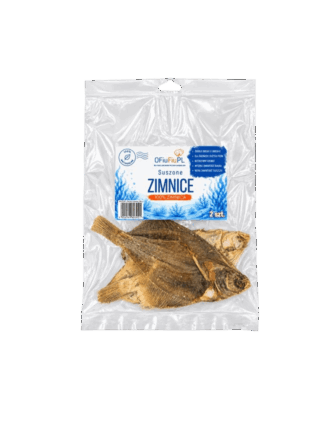 Suszone ZIMNICE dla Psa – Naturalny Duży Gryzak Rybny 2 szt
