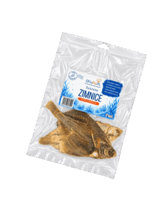 Suszone ZIMNICE dla Psa – Naturalny Duży Gryzak Rybny 2 szt