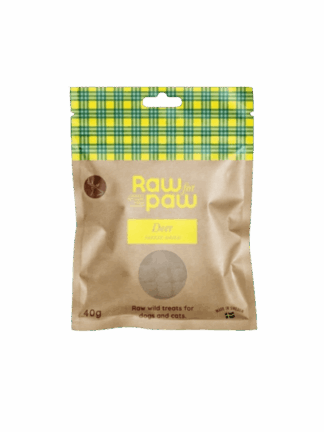Wild Deer – Liofilizowane Przysmaki z Jelenia dla Psa i Kota 45 g
