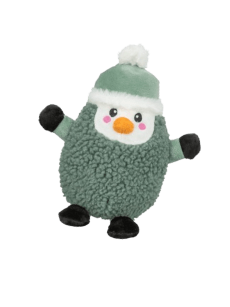 Xmas Pluszowy Pingwin - Świąteczna Zabawka dla psa, 30 cm