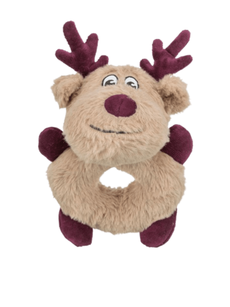 Xmas Renifer Donut - Świąteczna Zabawka dla psa, 24 cm