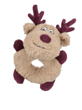 Xmas Renifer Donut - Świąteczna Zabawka dla psa, 24 cm