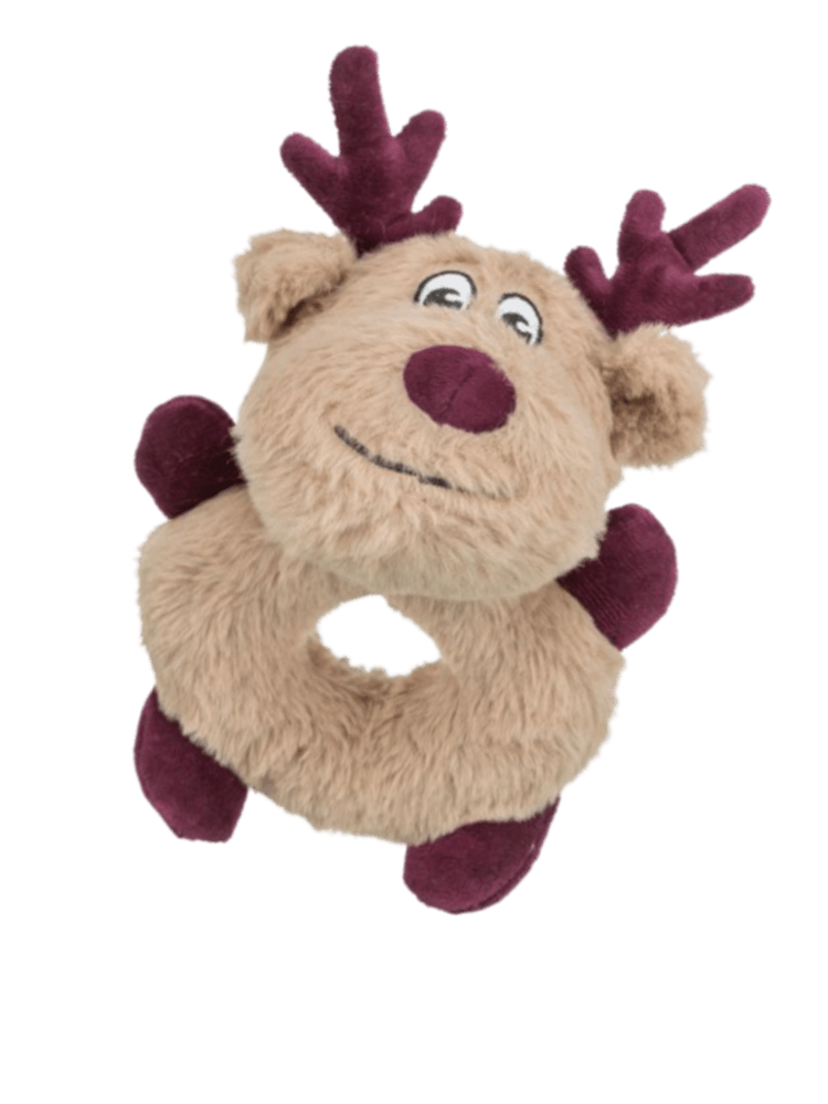 Xmas Renifer Donut - Świąteczna Zabawka dla psa, 24 cm