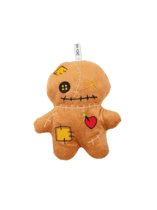 Halloween Laleczka Zombie Pluszowa Zabawka dla Psa, 18 cm