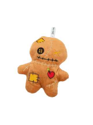 Halloween Laleczka Zombie Pluszowa Zabawka dla Psa, 18 cm